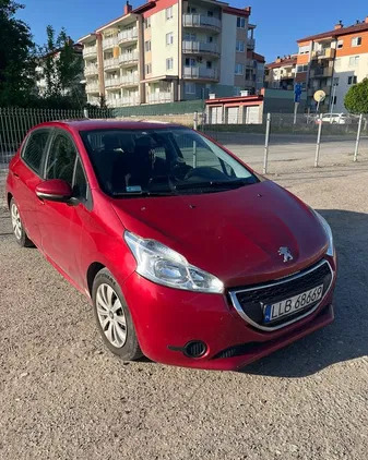 samochody osobowe Peugeot 208 cena 17500 przebieg: 233100, rok produkcji 2013 z Lublin